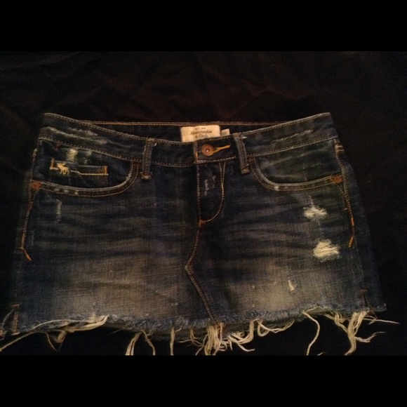 Abercrombie and Fitch Denim Skirt - Picture 1 of 3